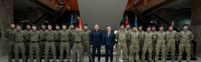 Poseban značaj za međunarodni ugled: Dačić i Vasiljević sa komandantima Žandarmerije i SAJ