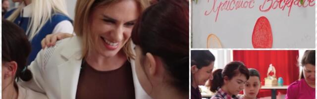 OPLEMENILI SU NAŠU DUŠU, NAUČILI NAS DA JE RADOST UVEK U TRENUCIMA: Ministarka Stamenkovski pred Vaskrs provela dan u Ustanovi za decu i mlade u Sremčici