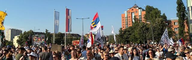 VIDEO Studentski skup u Novom Sadu: "Borba do slobode"