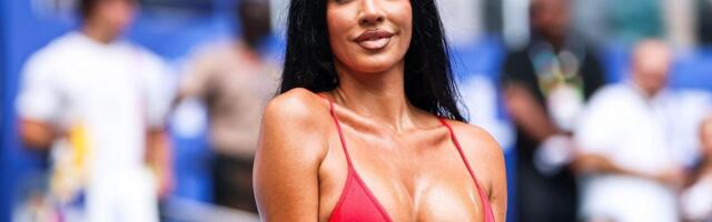 Polugola Hrvatica opet glavna zvezda Mundijala: Ivana svojim bujnim poprsjem dala posebnu podršku Halandu /FOTO/