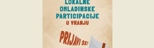 Mladi, prijavite se za Akademiju lokalne omladinske participacije u Vranju