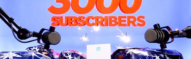 Stigli smo do 3.000 pretplatnika na YouTube-u!