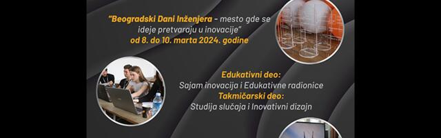 Beogradski Dani Inženjera – mesto gde se ideje pretvaraju u inovacije
