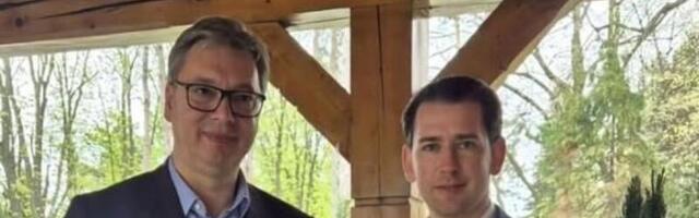 "SRDAČAN SUSRET SA STARIM DOBRIM PRIJATELjEM" Sastali se Vučić i Sebastijan Kurc: Razgovarali smo o svim važnim temama