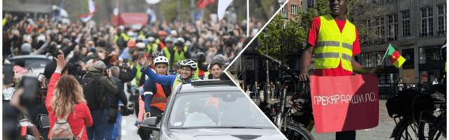 Studente bicikliste u Strazburu dočekao Kamerunac s porukom na ćirilici (FOTO)