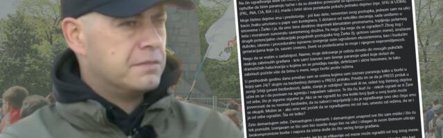 Blokaderski građanski rat: Potpuna propast u Novom Sadu - oglasio se i hejter Bogosavljević