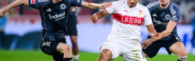 Фудбалери Штутгарта победили Ајнтрахт у 17. колу Бундеслиге