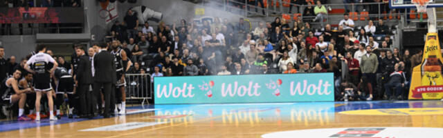 Прекинуто полуфинале Купа Радивоја Кораћа између кошаркаша Партизана и Меге