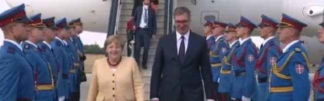 Angela Merkel stigla u Beograd