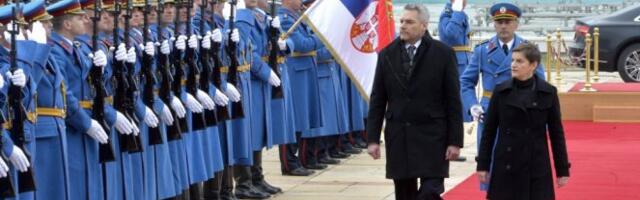 Svečani doček ispred Palate Srbija! Nehamer stigao u Beograd, slede važni razgovori!