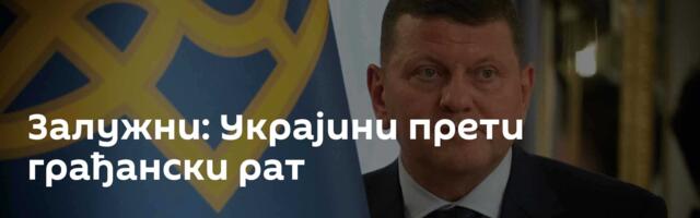 Залужни: Украјини прети грађански рат