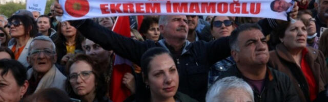 Протести у Истанбулу на годишњицу хапшења Имамоглуа