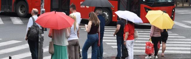 Vremenska prognoza i dalje ne obećava, temperatura pala na 16 stepeni