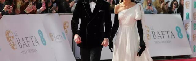 Kejt Midlton i princ Vilijam na crvenom tepihu na dodeli BAFTA 2023