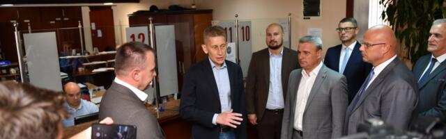 Martinović u Čačku: Gradska uprava uskoro dobija Jedinstveno upravno mesto