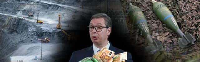 RIO TINTO I PRODAJA ORUŽJA Garant Vučićevog ostanka na vlasti?