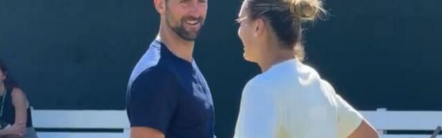 Đoković i Sabalenka se sreli na Indijan Velsu, nastala nova urnebesna scena: Doći ću i sutra /VIDEO/