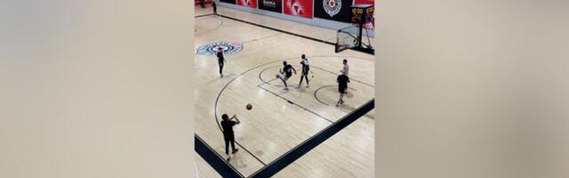 Partizan odradio trening pred Asvel: Evo ko je trenirao, a i kakva atmosfera vlada posle poraza u derbiju