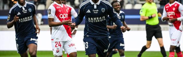 Bivši igrač Zvezde nije igrao, ali je Pariz uništio Monako, crveno-beli neprijatno iznenađeni