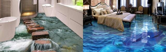 3D podovi: Osećaj i atmosfera kao da ste u podvodnom svetu