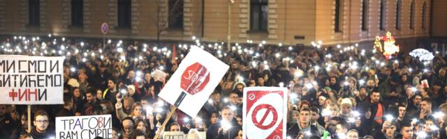 Ispred kragujevačke skupštine večeras skup podrške studentkinji povređenoj u Beogradu, protesti i ispred RTK (VIDEO)