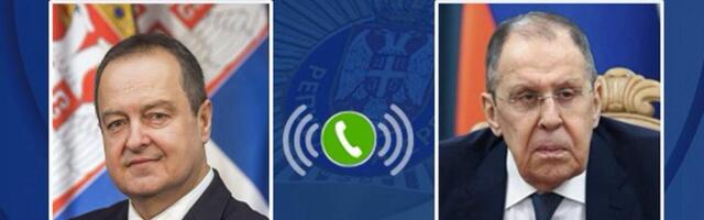 DAČIĆ RAZGOVARAO TELEFON SA LAVROVOM Zahvalio mu na pismu podrške dok je ležao u bolnici, izrazio nadu da će sresti prvom prilikom