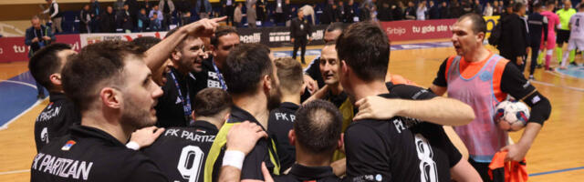 Partizan u finalu Kupa Srbije: Crno-beli se u nedelju bore za trofej