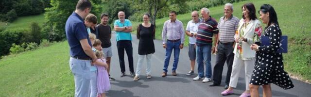 Gradonačelnica obišla rekonstruisani deo puta Potočanje-Košuta (VIDEO)