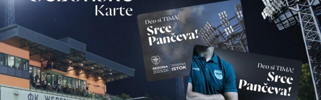 Pančevci počeli s prodajom sezonskih karata