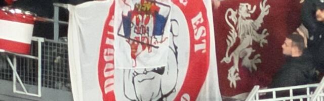 Navijači Lila razvili transparent posvećen Kosovu, Zvezda se odmah javila