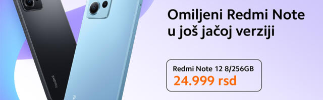 Redmi Note 12 sa još više memorije za nezaboravne trenutke