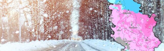 Nevreme juriša ka Srbiji: Kiša, sneg i olujni udari hvataju zalet (MAPE)