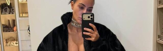 Kim Kardašijan usijala mreže: Bujnim grudima bode oči - muškarci na aparatima (FOTO)
