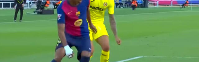 “Kamp Nou” u sekundi zanemeo: Jamal povređen, nije mogao da nastavi meč