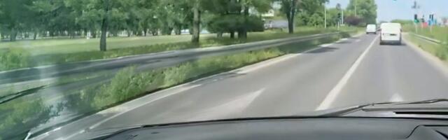 Treća - nesreća? Uhvaćen još jedan bahati vozač u vožnji kontrasmerom! (VIDEO)