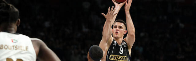(POLUVREME) PARTIZAN IMA VELIKU PREDNOST PROTIV DUBAIJA: Odlična igra crno-belih u prvom delu igre!