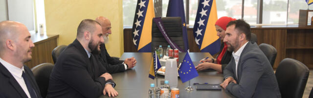 Ministar Zukorlić sa ministrom Delićem u Sarajevu