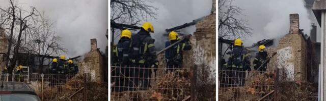 Drugi put za mesec dana: U kući na Telepu PONOVO izbio požar (VIDEO)