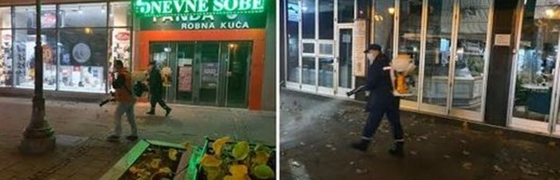 CIVILNA ZAŠTITA U AKCIJI DEZINFEKCIJE