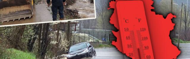 ALARMANTNO NA ZAPADU SRBIJE: Reke divljaju, Morava i Bjelica potopile stotine hektara! Otapanje snega sa Golije pravi HAOS, a RHMZ najavljuje ŠOK PREOKRET