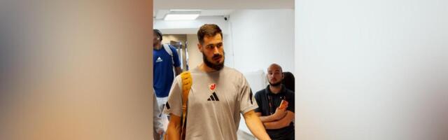 Poslednje zagrevanje košarkaša Zvezde i Spartaka pred utakmicu