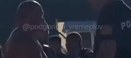 ŠOK SNIMAK NA CRNOGORSKOM PRIMORJU! Đani samo u šortsu i bez majice okružen policijom nasred plaže, svi gledali šta se dešava (VIDEO)