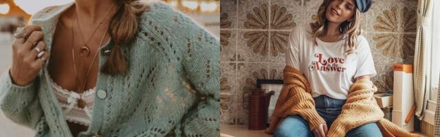 Jesenji modni trend: kardigan