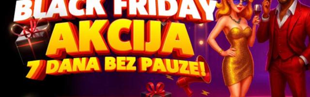 BLACK FRIDAY GROZNICA JE POČELA – OVDE NEMA PAUZE, BONUS STIŽE SVAKOG DANA