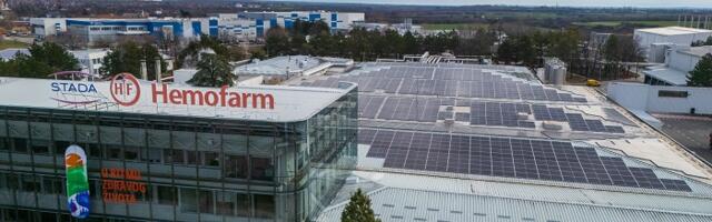 Hemofarm ubrzava dekarbonizaciju uz jednu od najvećih industrijskih solarnih elektrana u Srbiji