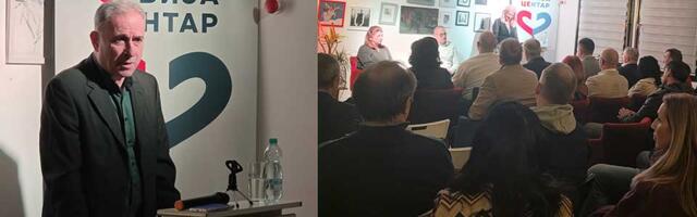 Zdravko Ponoš u Zrenjaninu: „Režim je i u subotu pokazao da je ozbiljno oboleo“