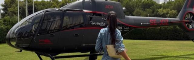 Đina Džinović u Španiji se vozi privatnim helikopterom: Živi kao iz bajke, na rukama stvar od 2.000€