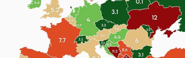 Nova mapa otkrila SUROVU ISTINU: Evo gde je Srbija u odnosu na komšije, podaci za BiH su zabrinjavajući!