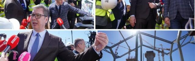 "ZA NAS SU TO VELIKE POBEDE!" VUČIĆ OBIŠAO RADOVE NA PROJEKTU EXPO: Ovo znači budućnost za našu decu!
