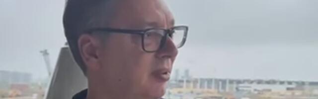 "At least I ruined Sinisa's Sunday morning": Vucic and Mali tour EXPO site in Belgrade